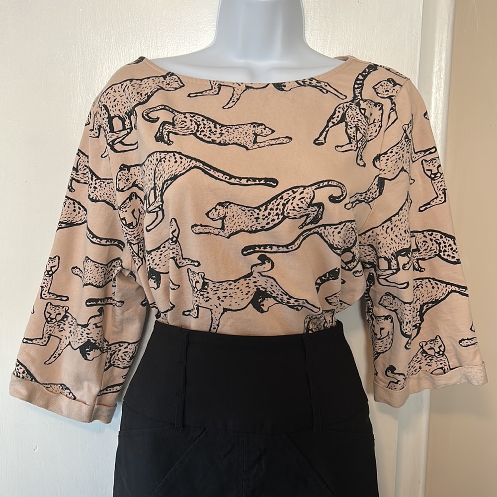 H&M Cheetah Top